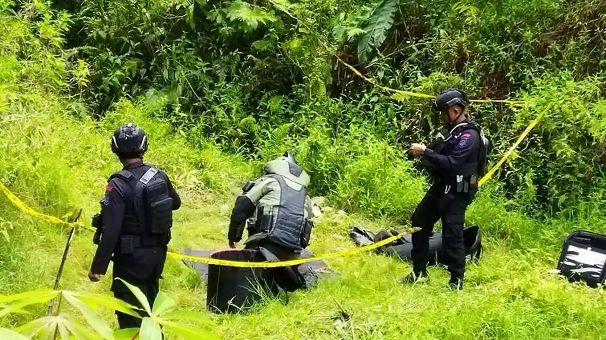 Granat Aktif Ditemukan Bocah di Mamasa Masih Aktif Sempat Dibawa ke Rumah