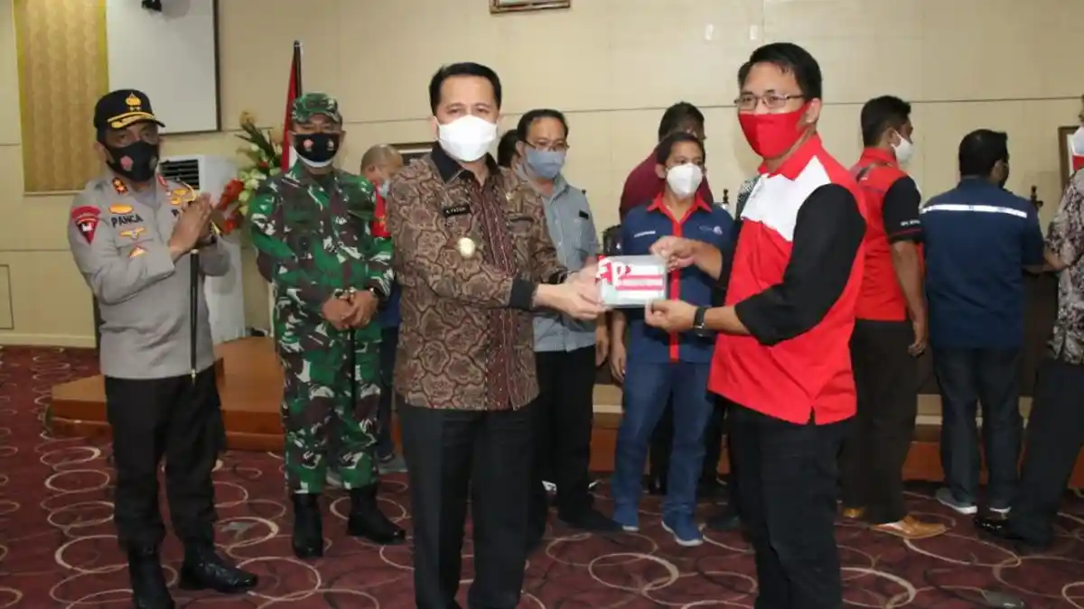 Demonstrasi di Jalan Batal, Buruh di Sulut Pilih Dialog dengan Gubernur dan Kapolda