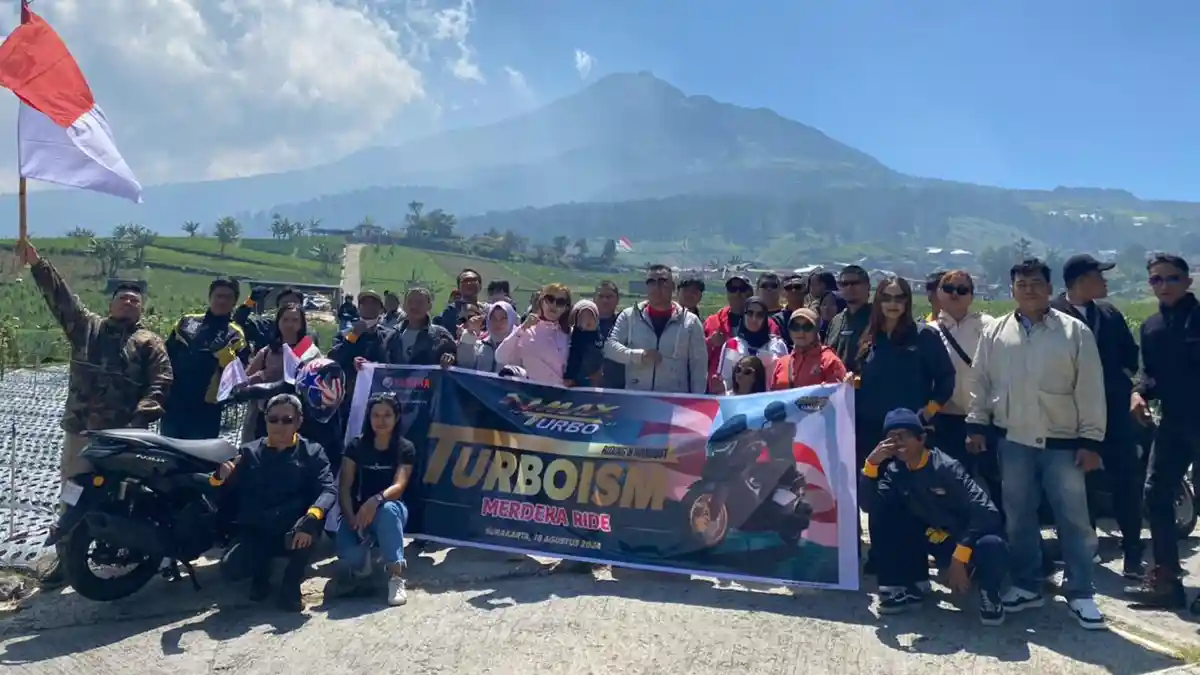 Turboism Merdeka Ride, Touring Merdeka NMAX TURBO dan NMAX Neo di Jawa Tengah