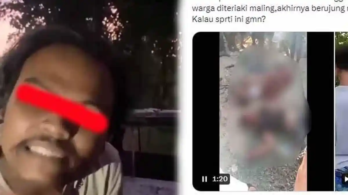 "Sukolilo Bos !" Viral Reaksi Bangga Warga Usai Keroyok Bos Rental, Pasang Gestur Potong Leher