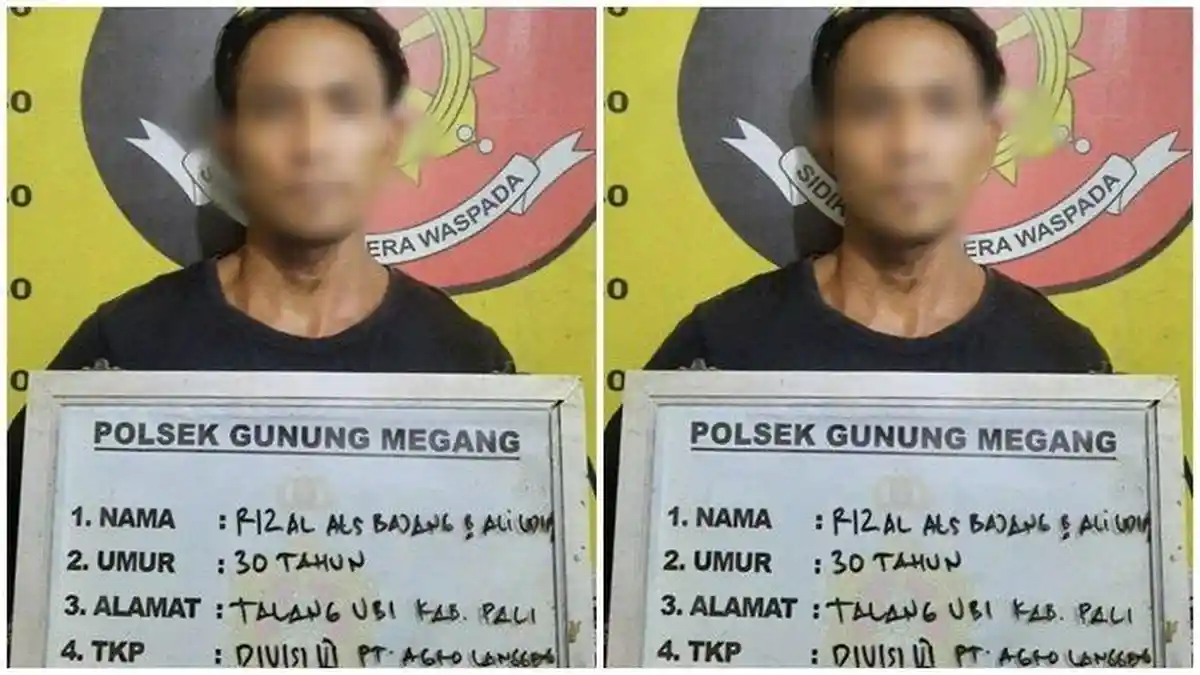 Raut Wajah Tegar Rizal (31), Suami Beristri 3 Tombak Binik Pencemburu, Nangis Disunggung Soal Anak