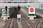 Pengerjaan Proyek Kereta Bandara Soekarno Hatta