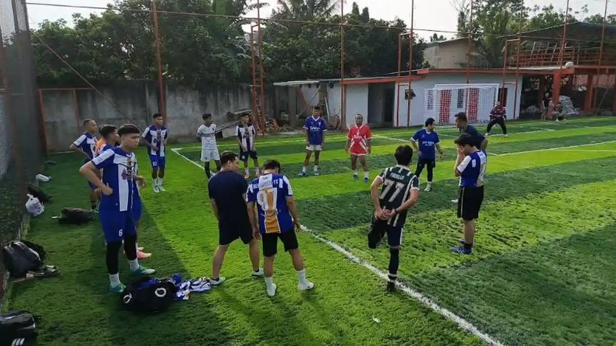 Impian Gusti Lubis Punya Lapangan Bola Kini Terwujud, Hadirkan J Mini Soccer di Medan Johor