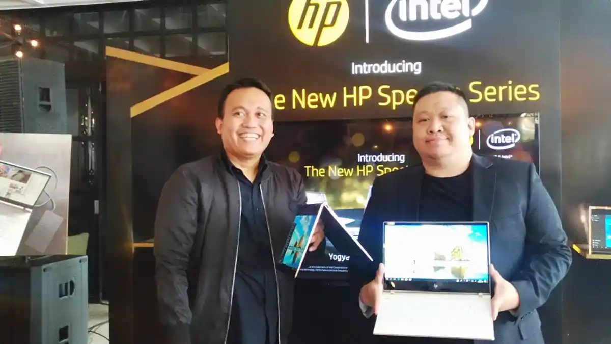 HP Kenalkan Laptop Super Tipis Spectre Series untuk Konsumen di Yogya