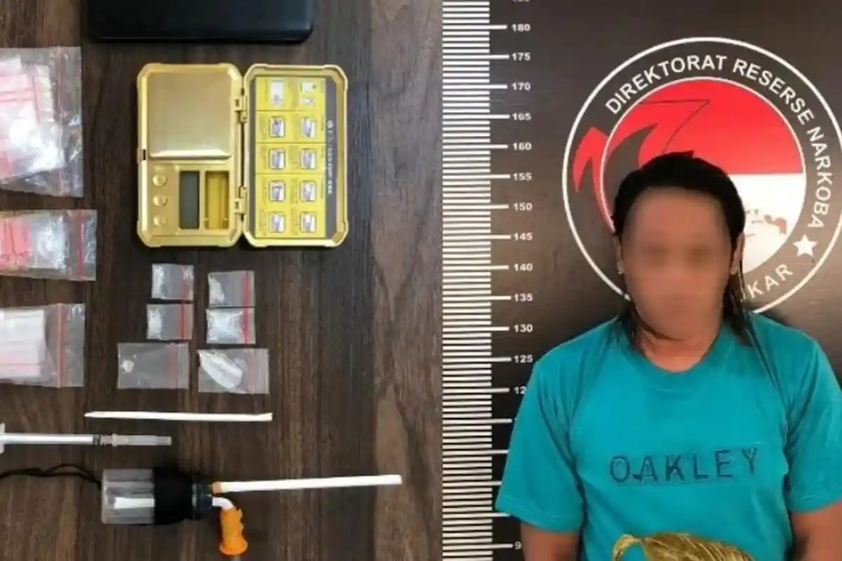 Pengedar Narkoba di Kukar Nekat Lompat dari Jendela saat Digerebek Polisi