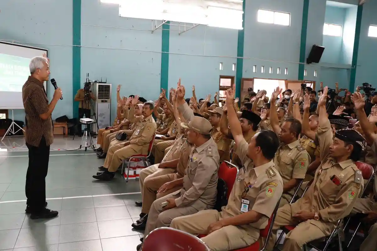 Ganjar Optimistis Kemiskinan Ekstrem di Jateng Tuntas di 2024