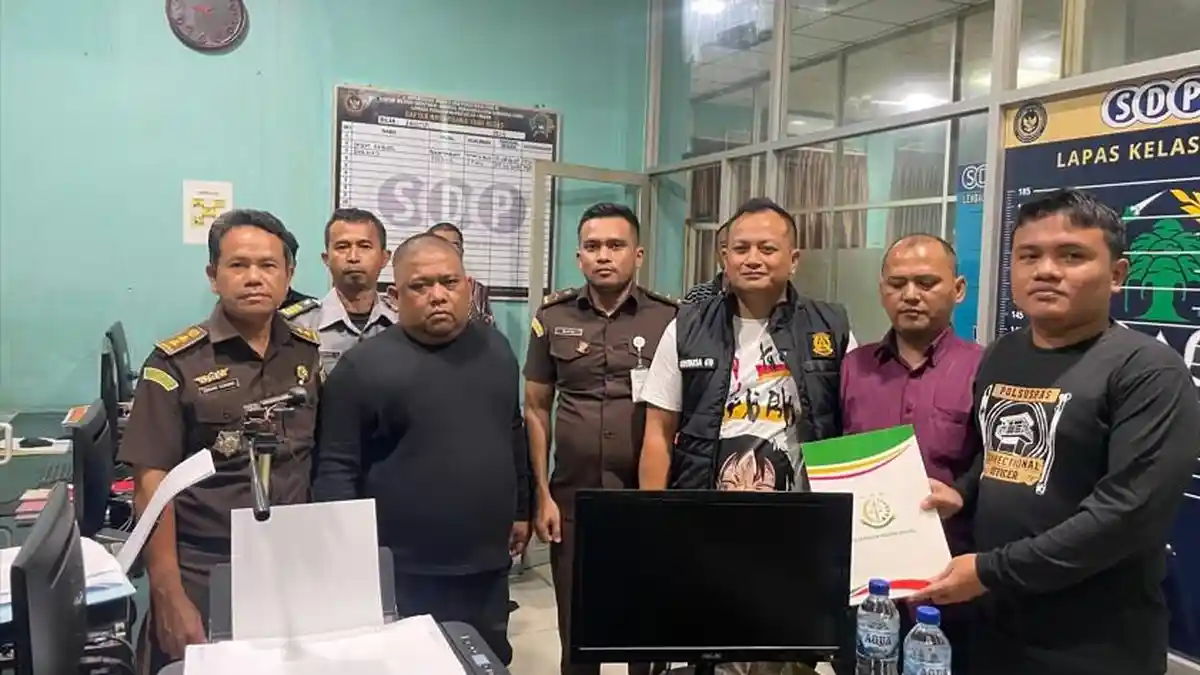 Dieksekusi Kejari Binjai, Terpidana Samsul Tarigan Resmi Ditahan di Lapas Kelas 1 A Medan