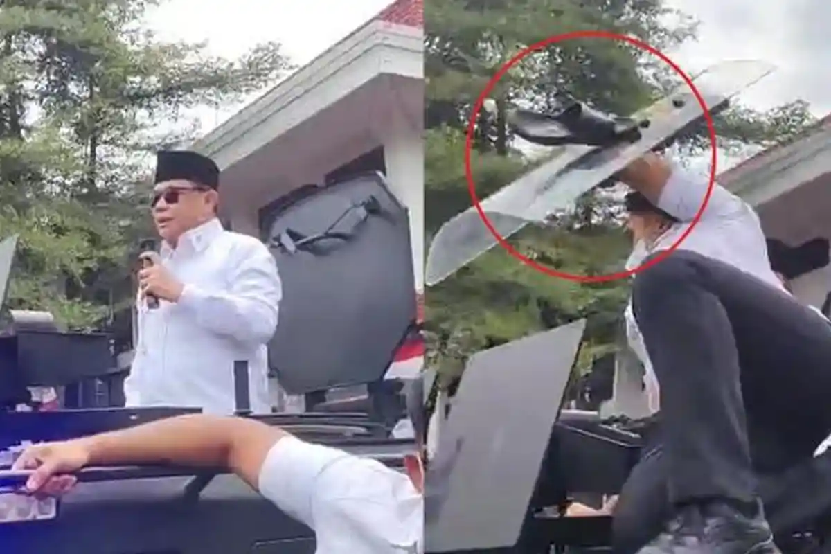 Bupati Pati Sudewo Dilempari Sandal dan Air Mineral saat Temui Pendemo, Naik Kendaraan Berlapis Baja