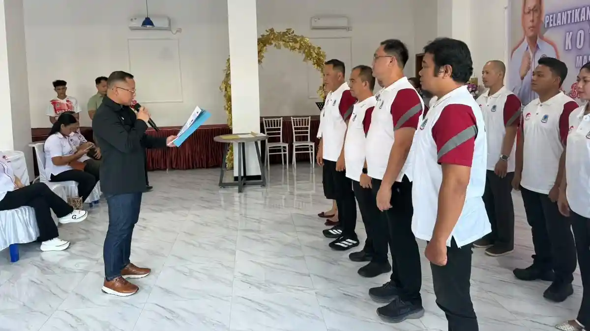 Susunan Pengurus Kota Wushu Indonesia Manado Masa Bakti 2026-2030, Baru Dilantik