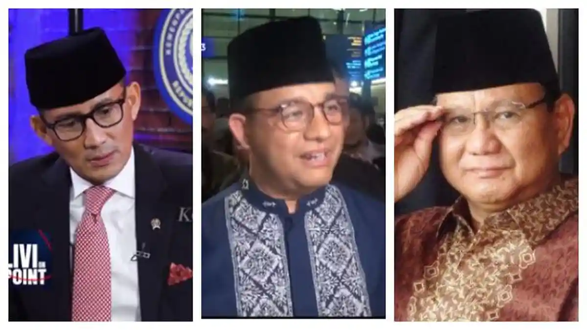 Begini Sosok Anies Baswedan dan Prabowo Subianto di Mata Sandiaga Uno