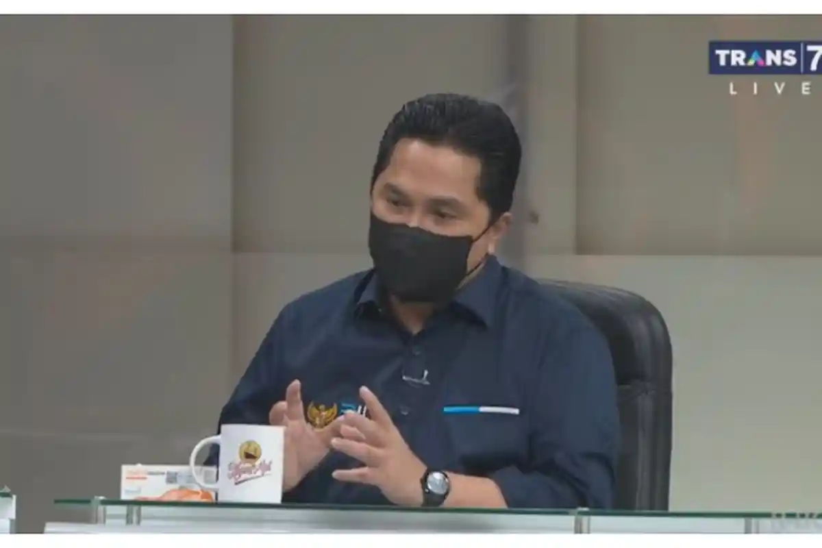 Di Mata Najwa, Erick Thohir Jawab Tudingan Miring soal Vaksinasi Jokowi: Ini Kan Bukan Sinetron