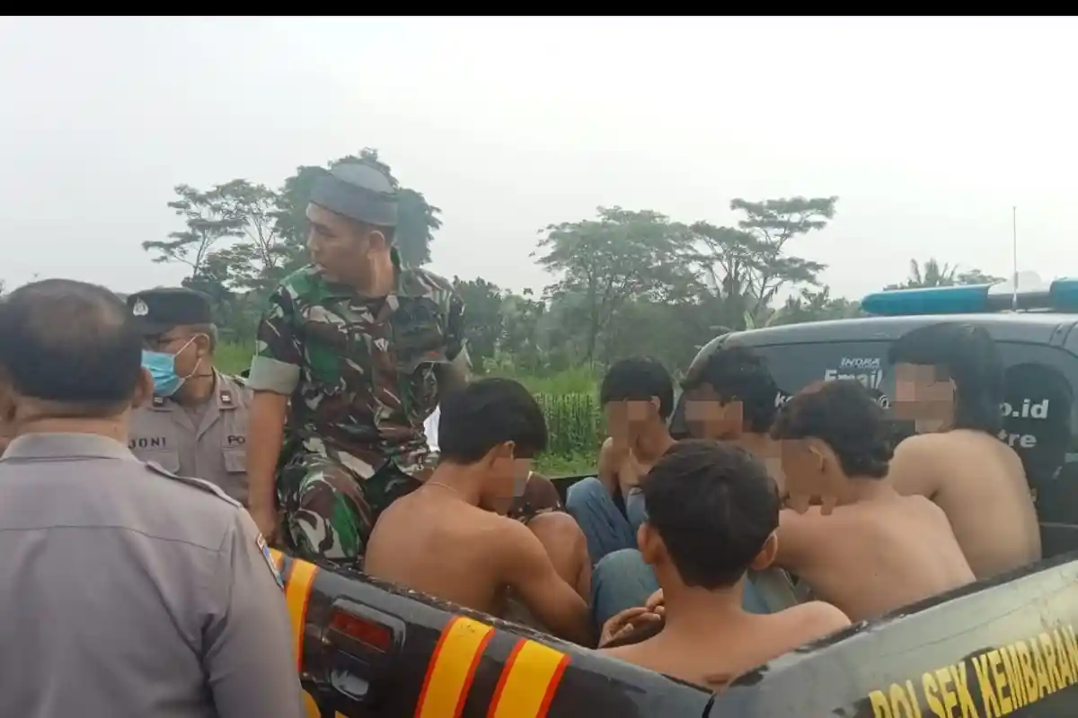 Remaja Perang Sarung di Banyumas Ditangkap Polisi: Janjian Bertemu, Sarung Tak Boleh Diikat Batu!
