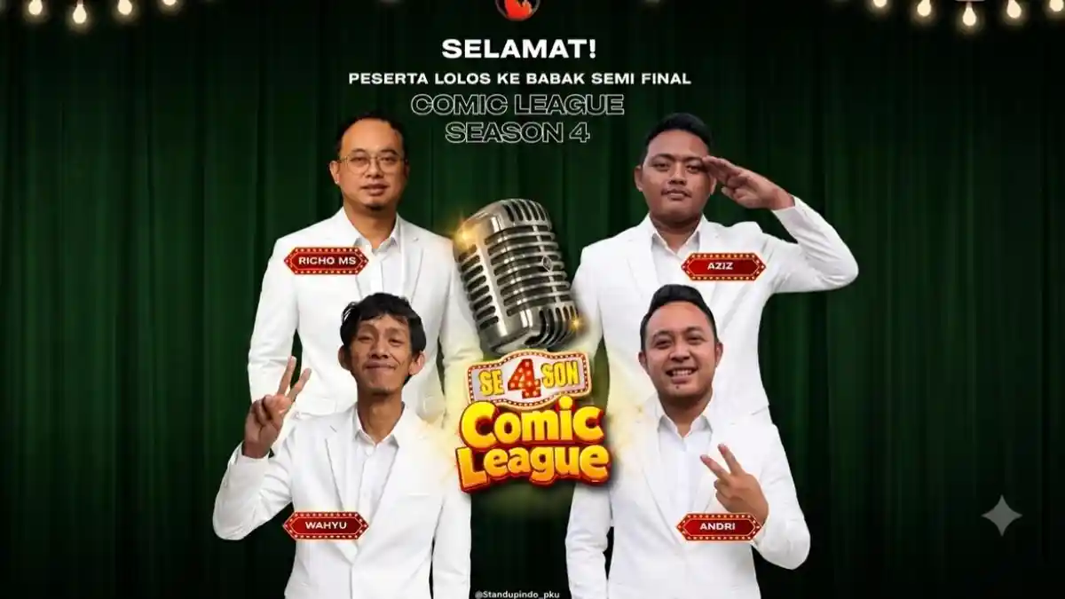 Empat Komika Lolos ke Semifinal Kompetisi Stand Up Indo Pku Comic ...