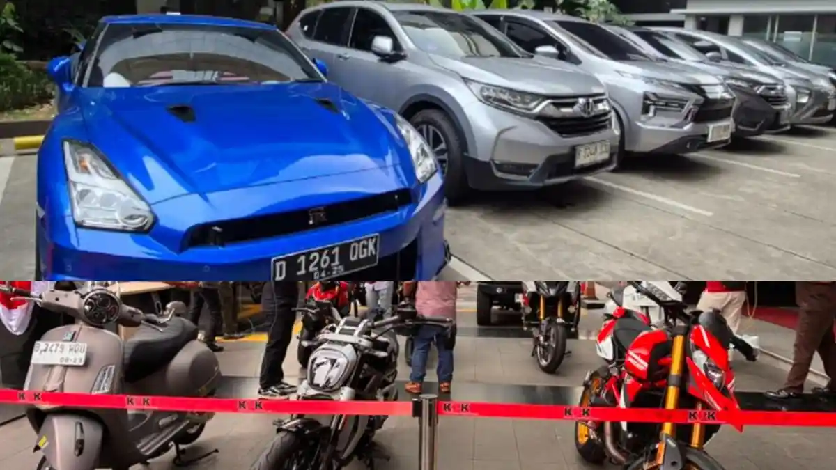 Daftar Lengkap 12 Mobil dan 6 Motor Ducati Wamenaker Immanuel Ebenezer yang Terjaring OTT KPK