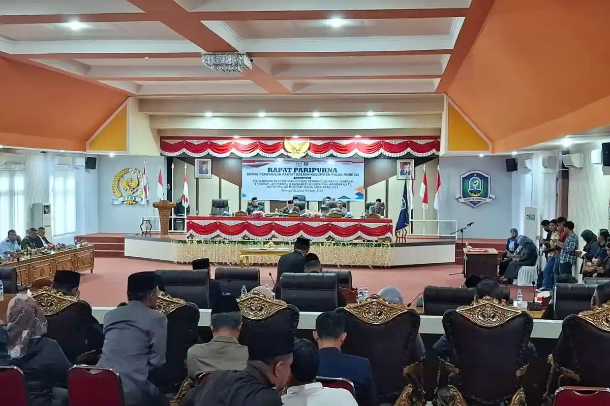 Paripurna LKPJ Bupati 2024, Pemda Morotai Bakal Tindaklanjut Rekomendasi DPRD