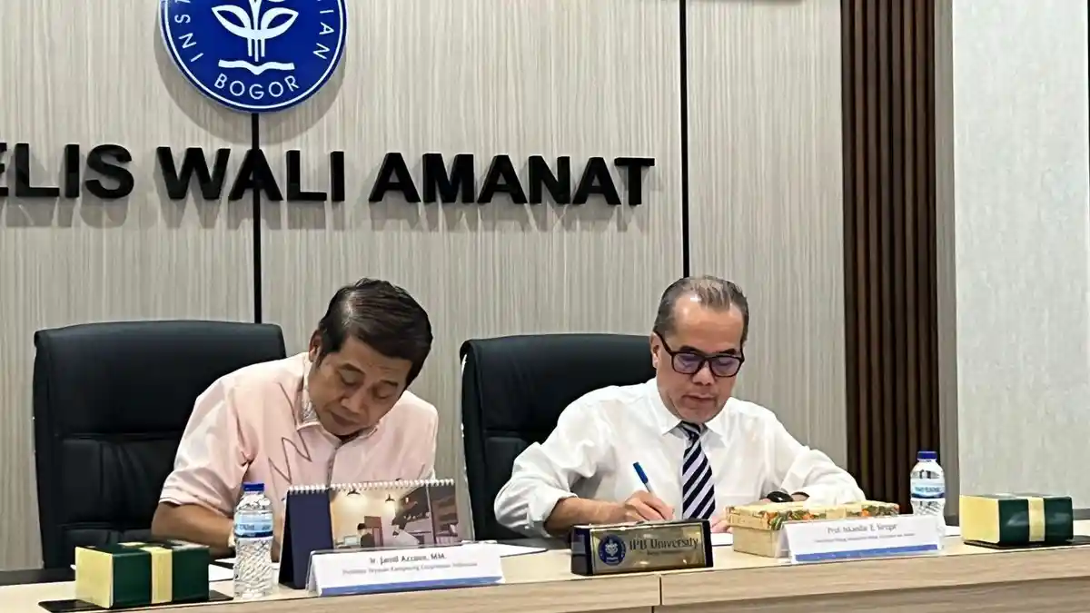 Kampoong Ecopreneur Teken Kerjasama dengan IPB, Fokus Riset dan Pembwrdayaan Masyarakat