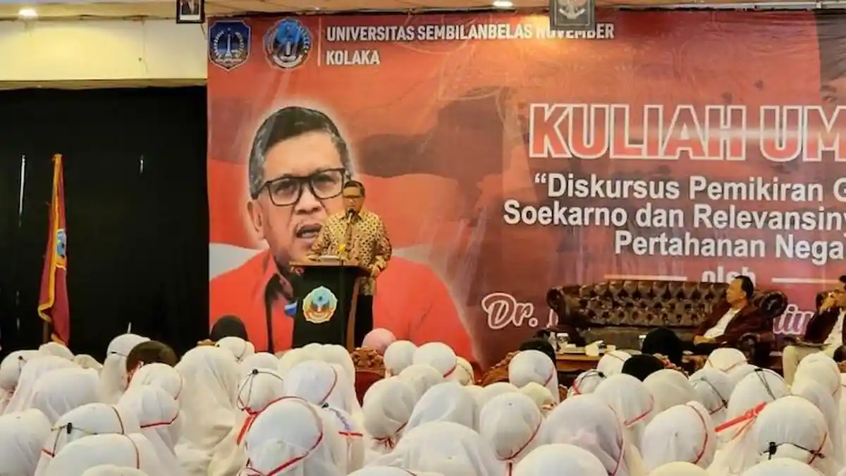 Puji Mahasiswa yang Kritis, Hasto Tetap Ingatkan Agar Pahami Permasalahan