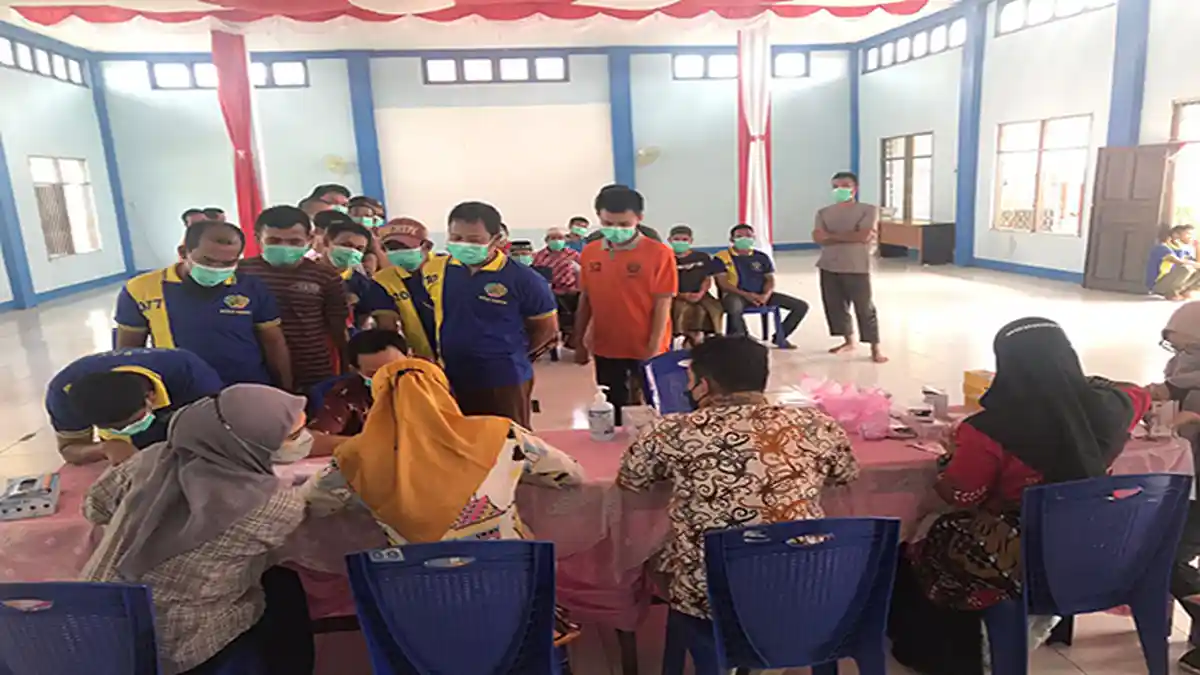 Rutan Sambas Bersama Dinkes Berikan Pelayanan Kesehatan Bagi Warga Binaan