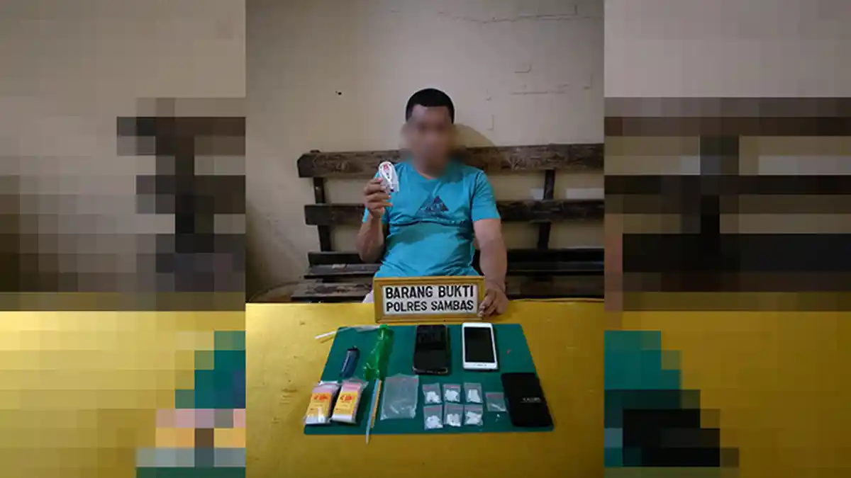 Polres Sambas Kembali Ungkap Peredaran Gelap Narkoba