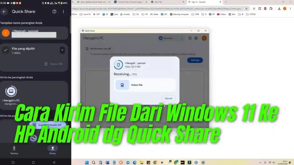 Cara Transfer File dari Windows ke Android, Kirim Foto dan Dokumen ...