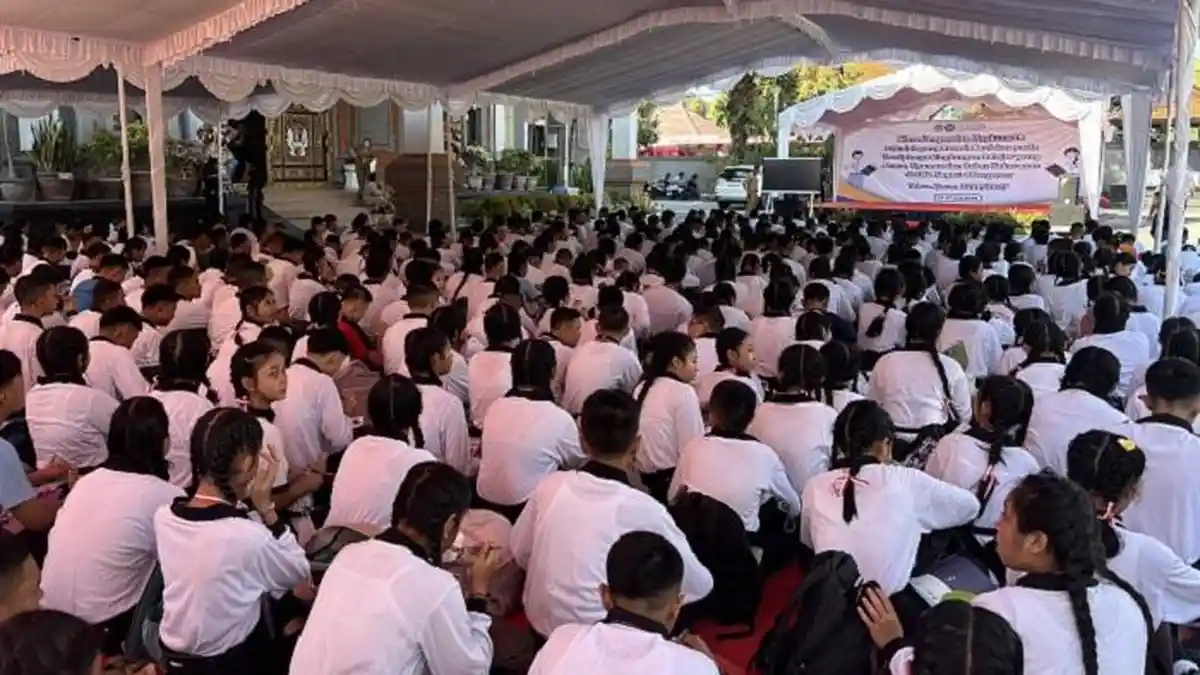 Diikuti 428 Siswa Baru, MPLS Ramah Anak SMAN 4 Denpasar Resmi Dimulai Selama 5 Hari - Tribun-bali.com