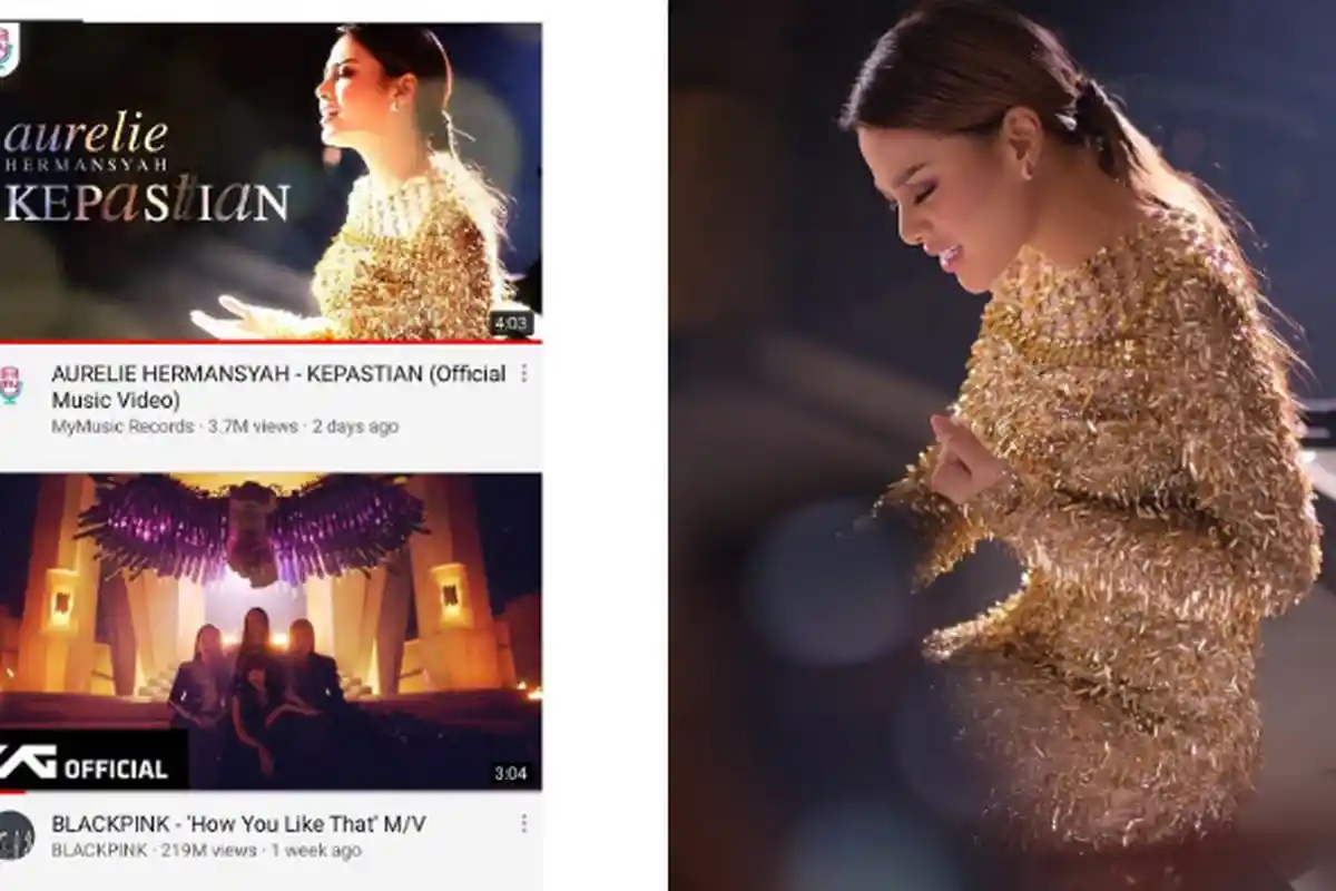 Lagunya Geser BLACKPINK dari Puncak Trending YouTube, Aurel Hermansyah: Gak Bisa Berkata-kata