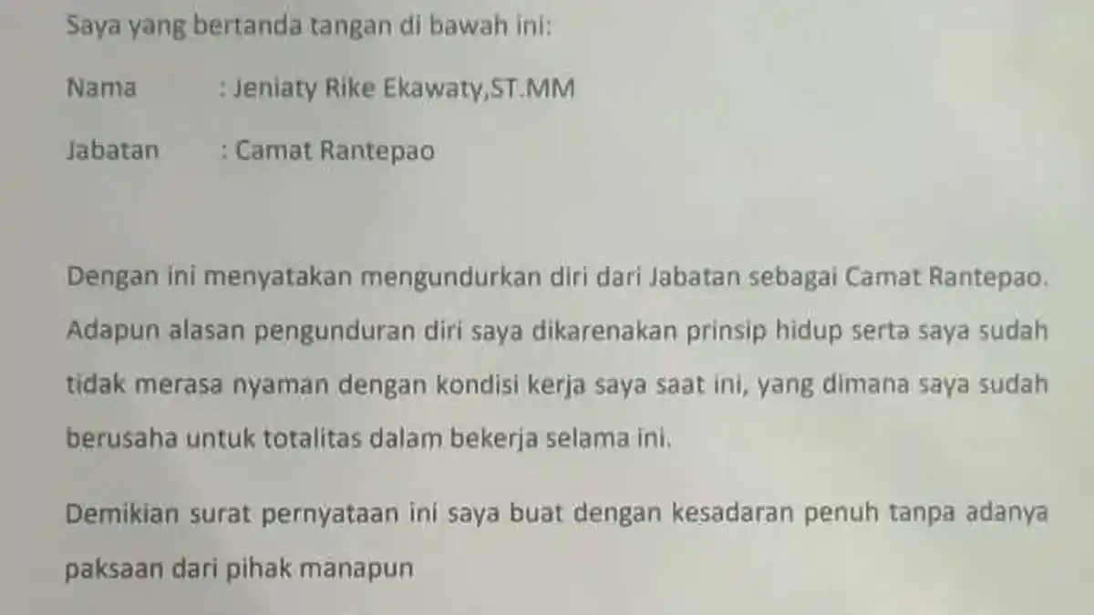 Dipermalukan Bupati Toraja Utara di Lapangan Bakti, Camat Rantepao Mengundurkan Diri - Camat3w2e3.jpg