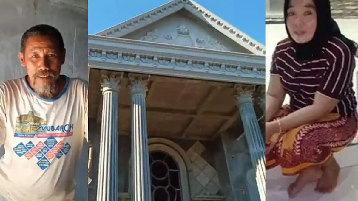 Viral Pasutri TKI Madura Bangun Rumah Mewah Rp 1,3 M, Kerja Jadi Tukang Potong Rumput di Malaysia