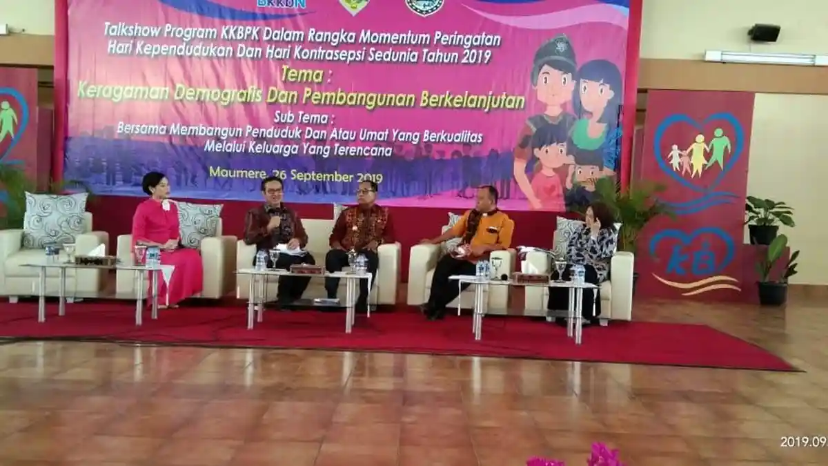 Hebatnya Kepala  BKKBN Pusat Gairahkan Talkshow di Hari Kontrasepsi