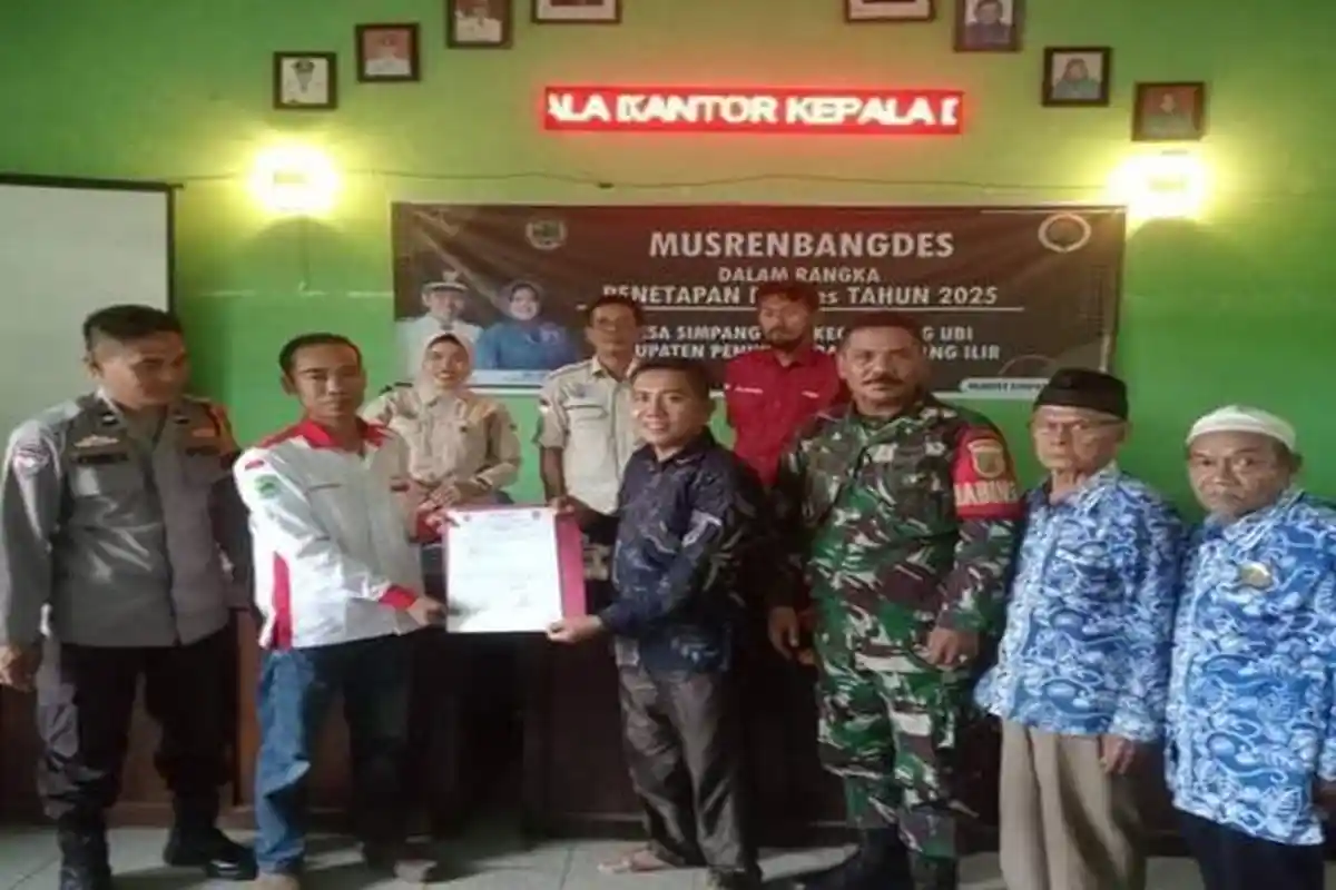 Pemdes Simpang Tais PALI Akan Bangun BumdesMart Untuk Meningkatkan Pendapatan Desa Tahun 2025