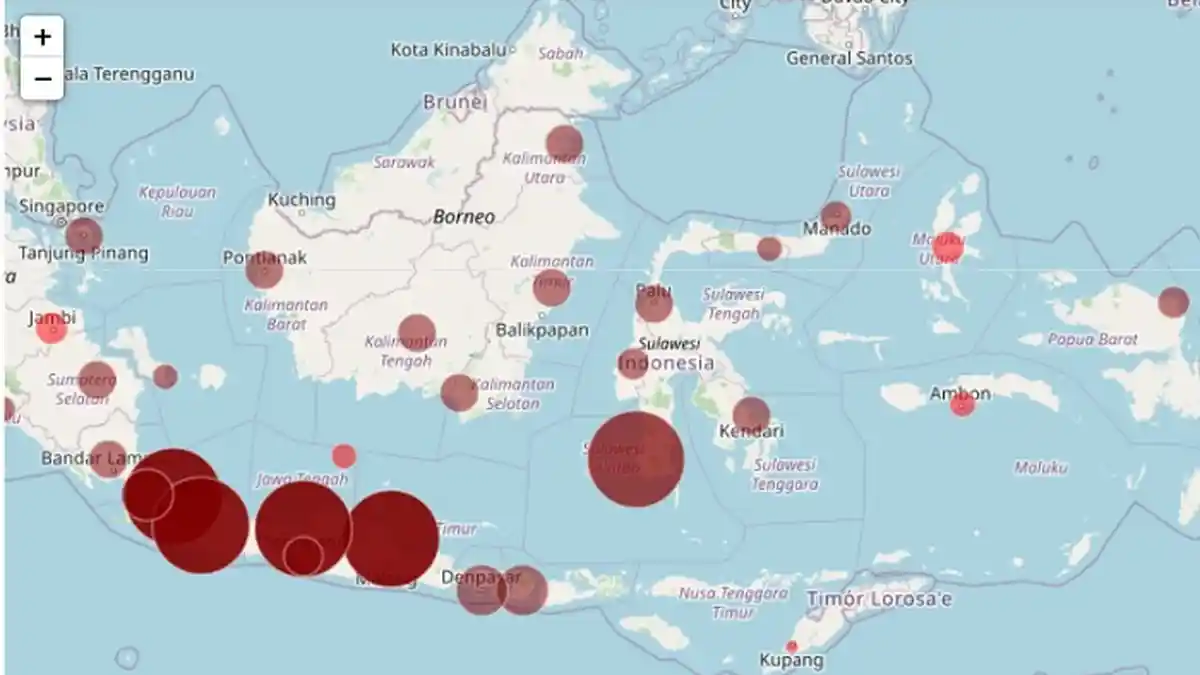 DATA TERKINI Corona Indonesia Selasa 5 Mei 2020: 12.071 Positif, 2.197 Sembuh dan 876 Meninggal