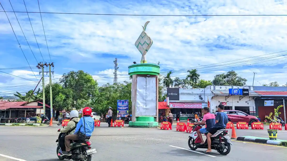 Rekayasa Lalu Lintas Menuju Kampung Jawa Lokasi Perayaan Tradisi Ketupat Gorontalo 2026