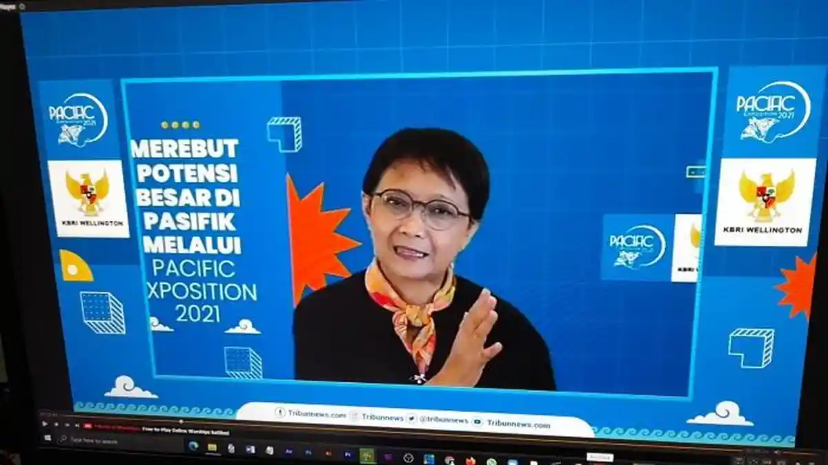Pacific Exposition 2021 Resmi Dibuka Menlu Retno Marsudi