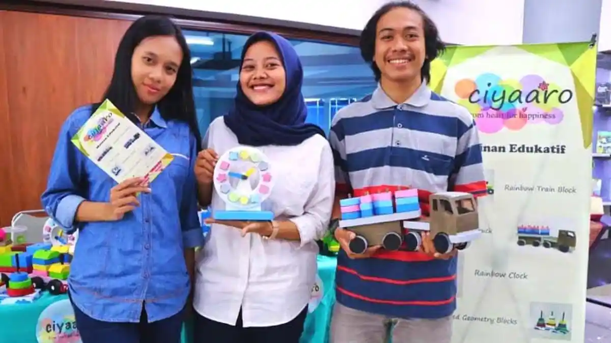 Ciyaaro, Mainan Edukatif Karya Mahasiswa Stikom Surabaya Berbahan Limbah Kayu, Rangsang Motorik Anak