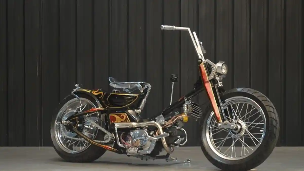 Pager Tralis Custom, Bengkel Spesialis Motor Choppycub