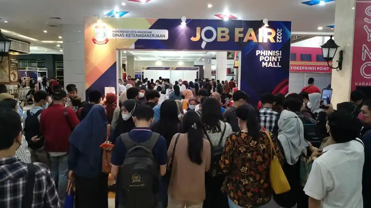 Lowongan Kerja Makassar: Masih Ada Waktu, Buruan Serbu Job Fair Disnaker Makassar Hari Terakhir