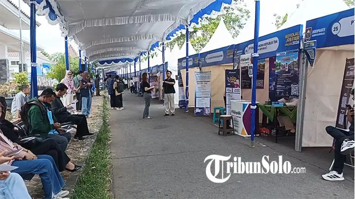 Ekonomi Sulit, Ribuan Lowongan Tersedia, Job Fair Boyolali Lengang di Hari Kedua