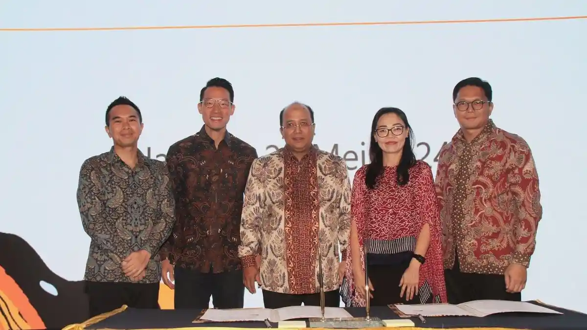 Bank Mandiri Berkolaborasi dengan Lippo Group Menuju Visi Indonesia Emas 2045