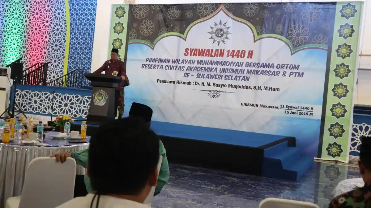 Pimpinan Wilayah Muhammadiyah Sulsel Syawalan, 2000 Tamu Undangan Hadir