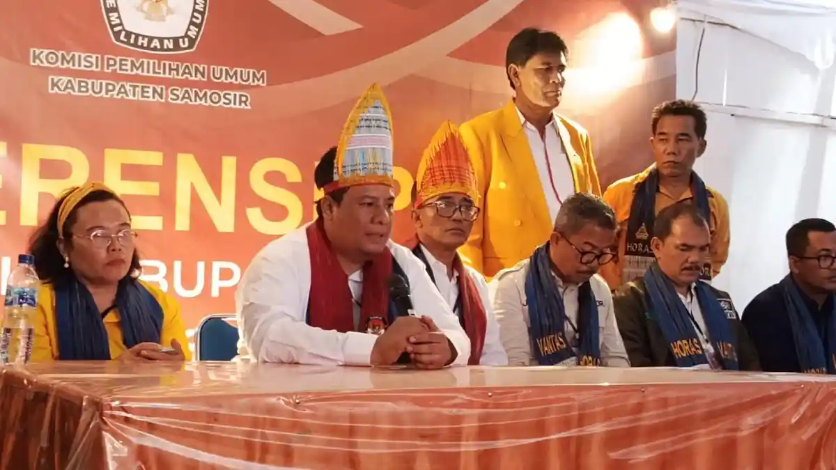 Ditetapkan Sebagai Paslon Terpilih, Vandiko Gultom: Moga Kami Dapatkan Jalankan Amanah