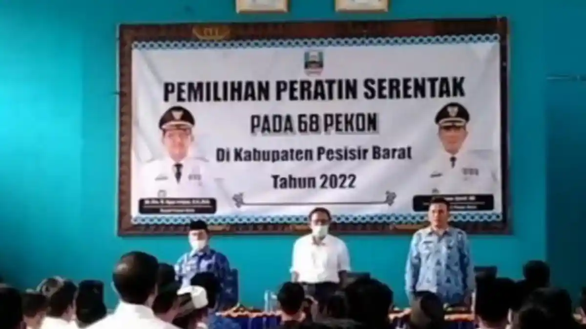 Pembekalan Calon Peratin, Bupati Pesisir Barat: Terima dengan Ikhlas Apapun Hasilnya  