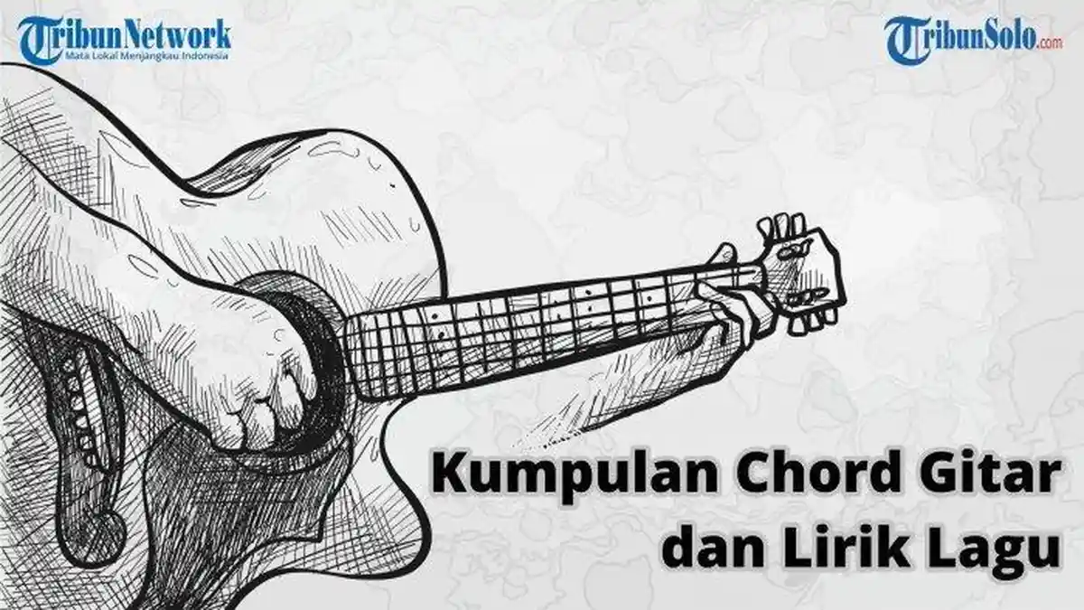 Chord Kunci Gitar dan Lirik Lagu Viral Tiktok Bulan Di Mana Mana Ada Bulan
