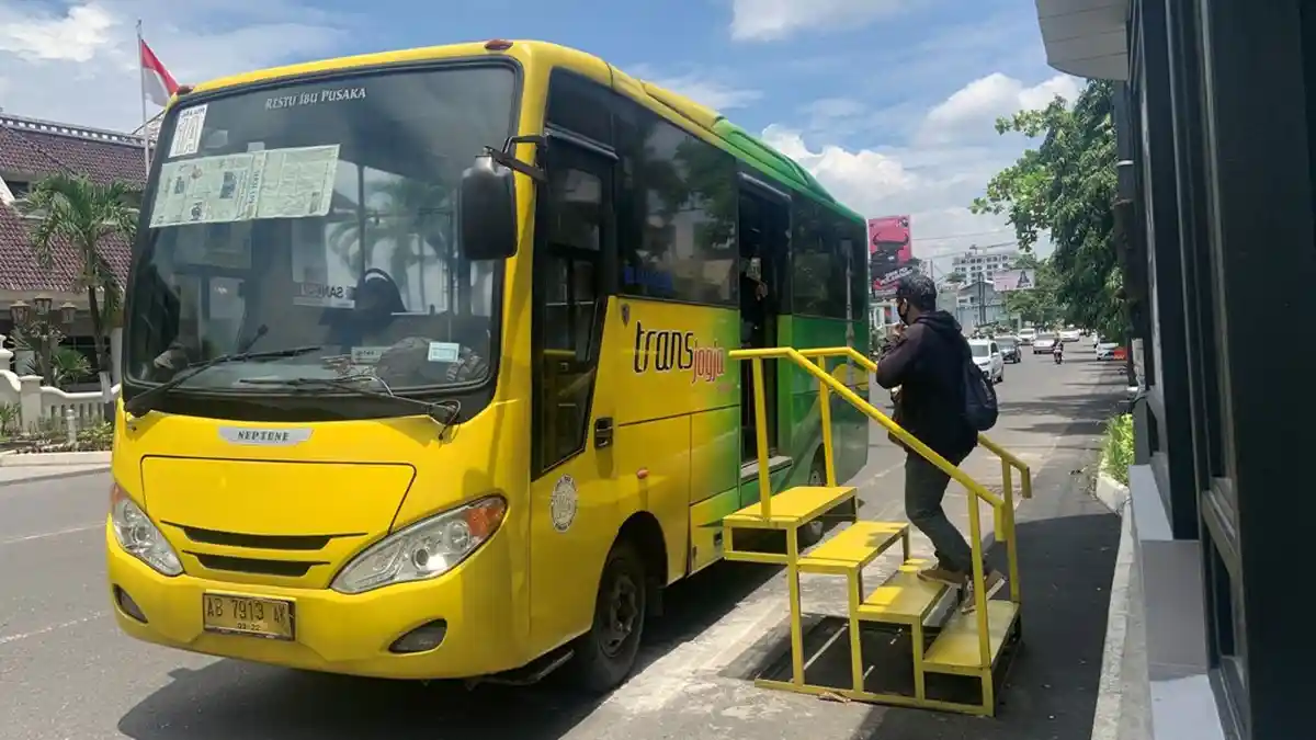 Dua Halte Bus Trans Jogja di Jalan Jenderal Sudirman Akan Segera Dioperasikan