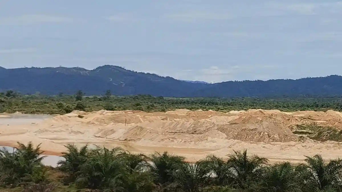 Ini Penampakan Kawasan Tambang Emas Ilegal Setelah Digerebek Polisi