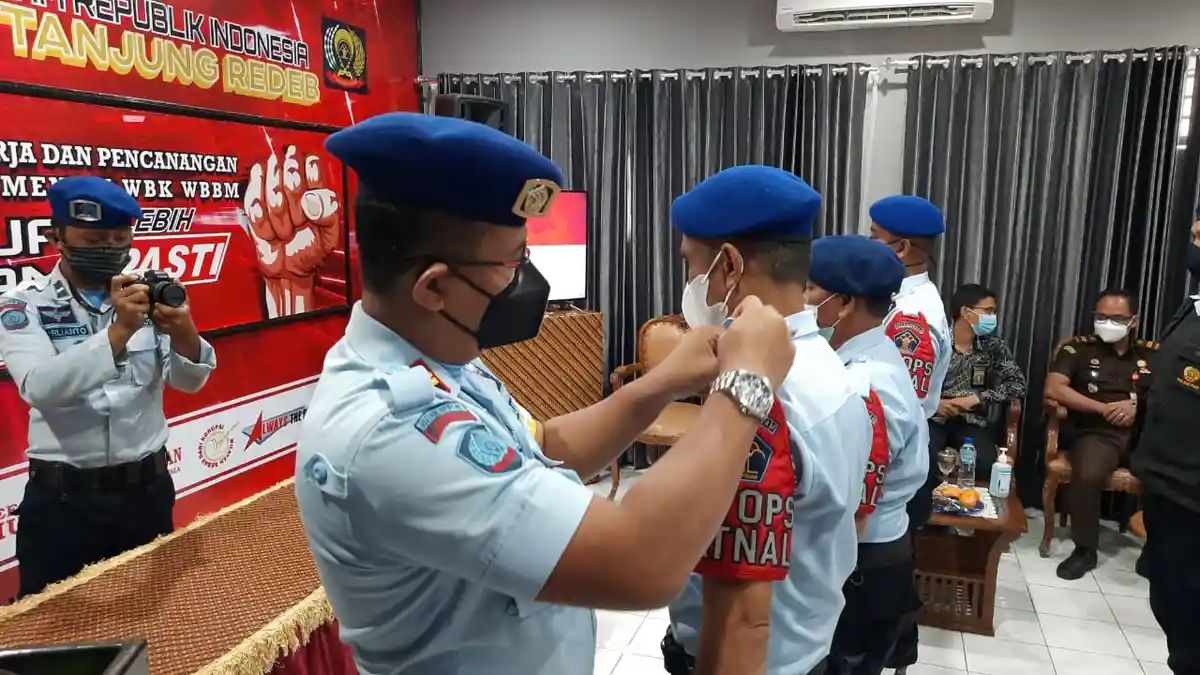 Karutan Tanjung Redeb Kukuhkan Satops Patnal, Dukung Pembangunan Zona Integritas Menuju WBK dan WBBM