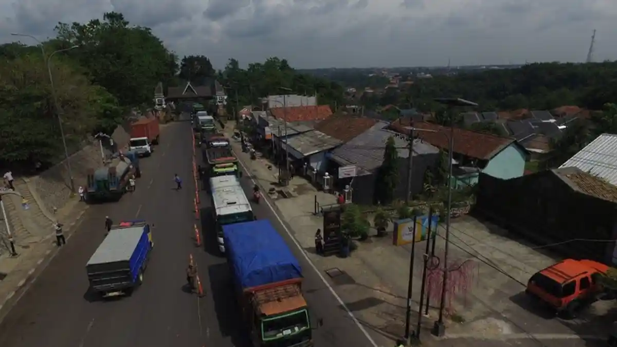 Kapolda Imbau Muatan Kontainer Langganan Jalur Purwakarta Dipindah Lewat Kereta