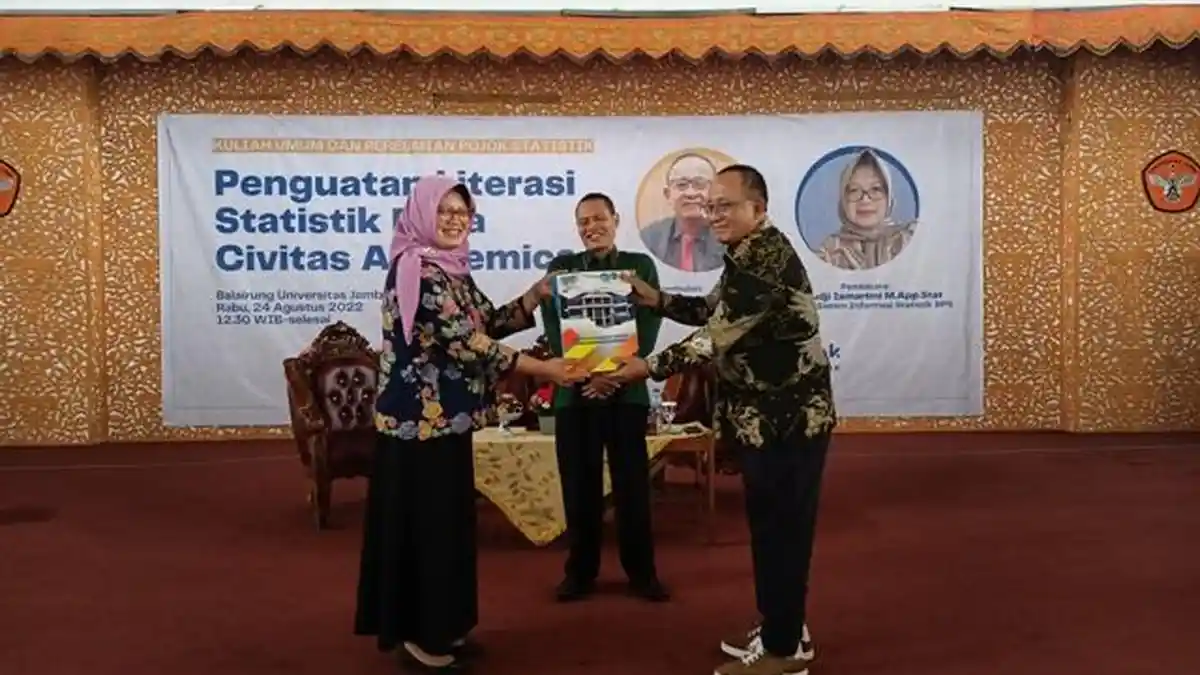 BPS Provinsi Jambi dan Unja Luncurkan Aplikasi POSITIV