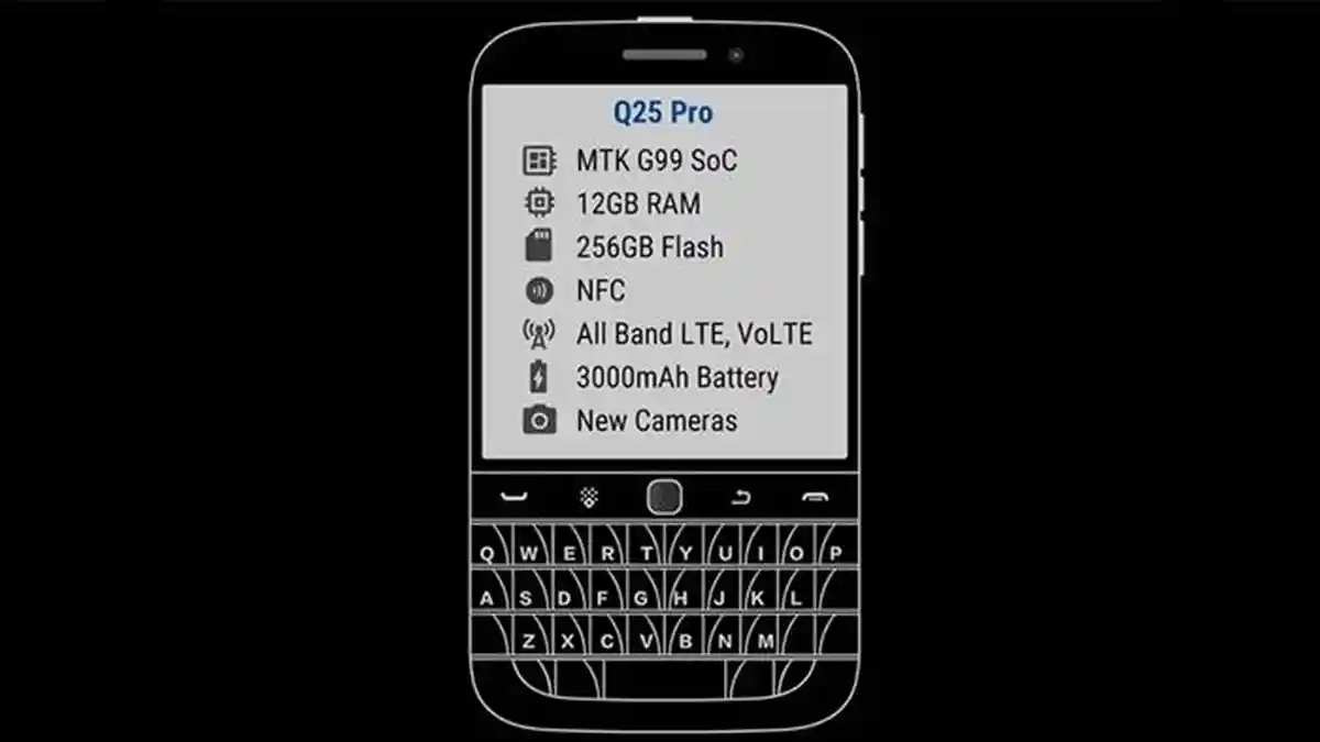 Harga Zinwa Q25, BlackBerry Classic versi Modern yang Meluncur Agustus 2025