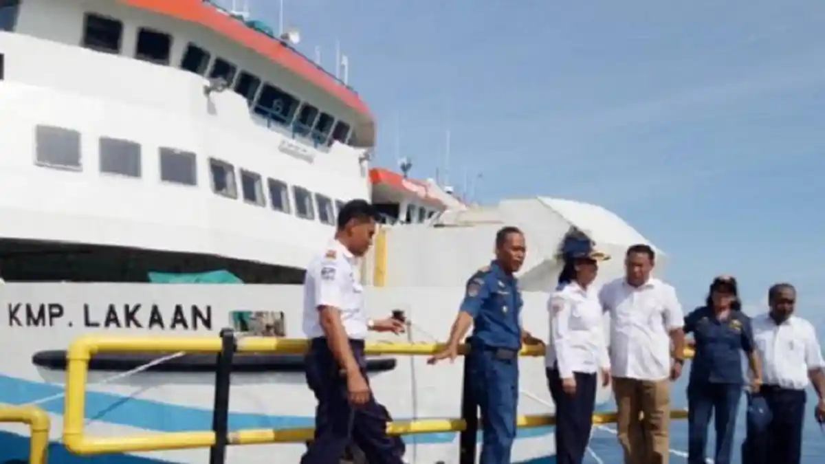 Jadwal Kapal Ferry ASDP Kupang NTT Hari Minggu 30 Juni 2024 KMP Lakaan Kupang-Rote PP
