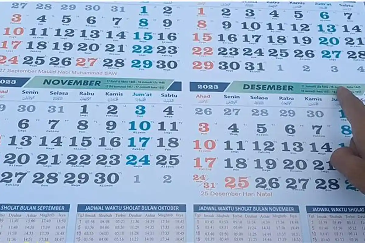 Kalender 2023 Isra Miraj Nabi Muhammad SAW 1444 Hijriyah diperingati Sabtu 18 Februari 2023
